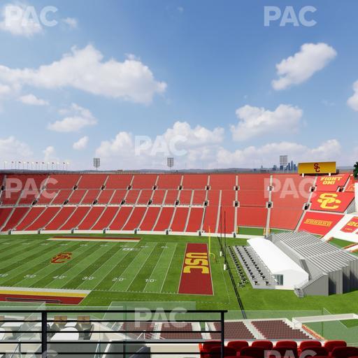 Los Angeles Memorial Coliseum - Section Club 401 Seat View