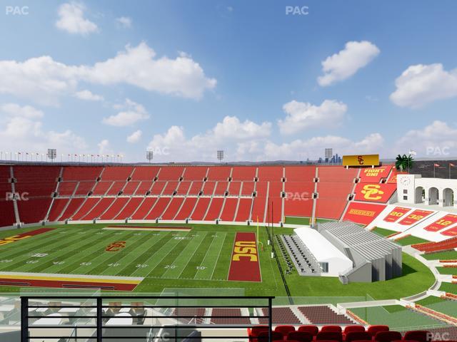 Los Angeles Memorial Coliseum - Section Club 401 Seat View