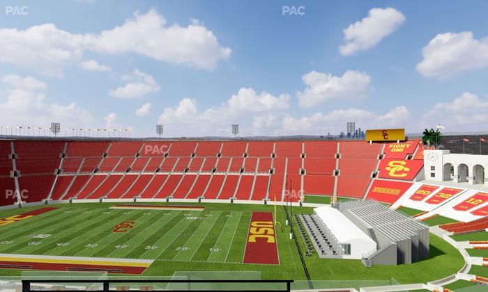 Los Angeles Memorial Coliseum - Section Club 401 Seat View