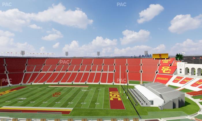 Los Angeles Memorial Coliseum - Section Club 402 Seat View