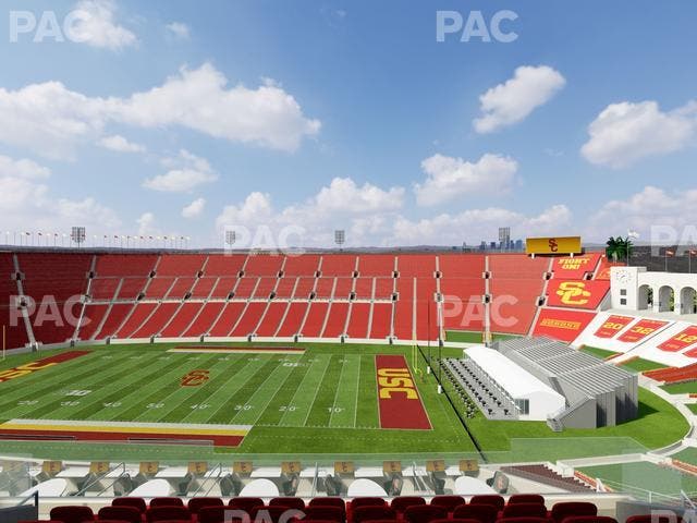 Los Angeles Memorial Coliseum - Section Club 402 Seat View
