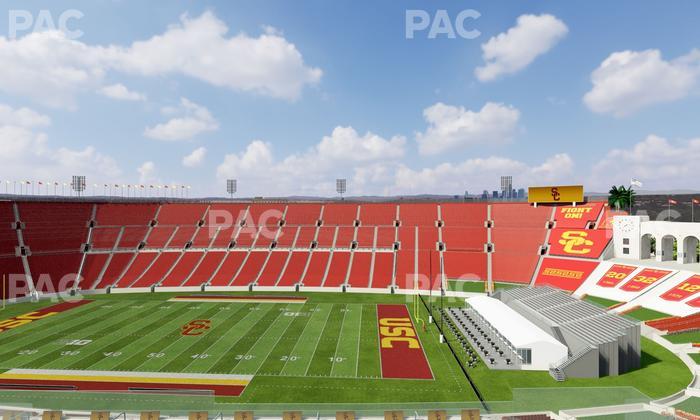 Los Angeles Memorial Coliseum - Section Club 402 Seat View