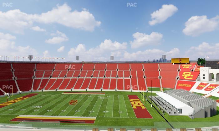 Los Angeles Memorial Coliseum - Section Club 403 Seat View