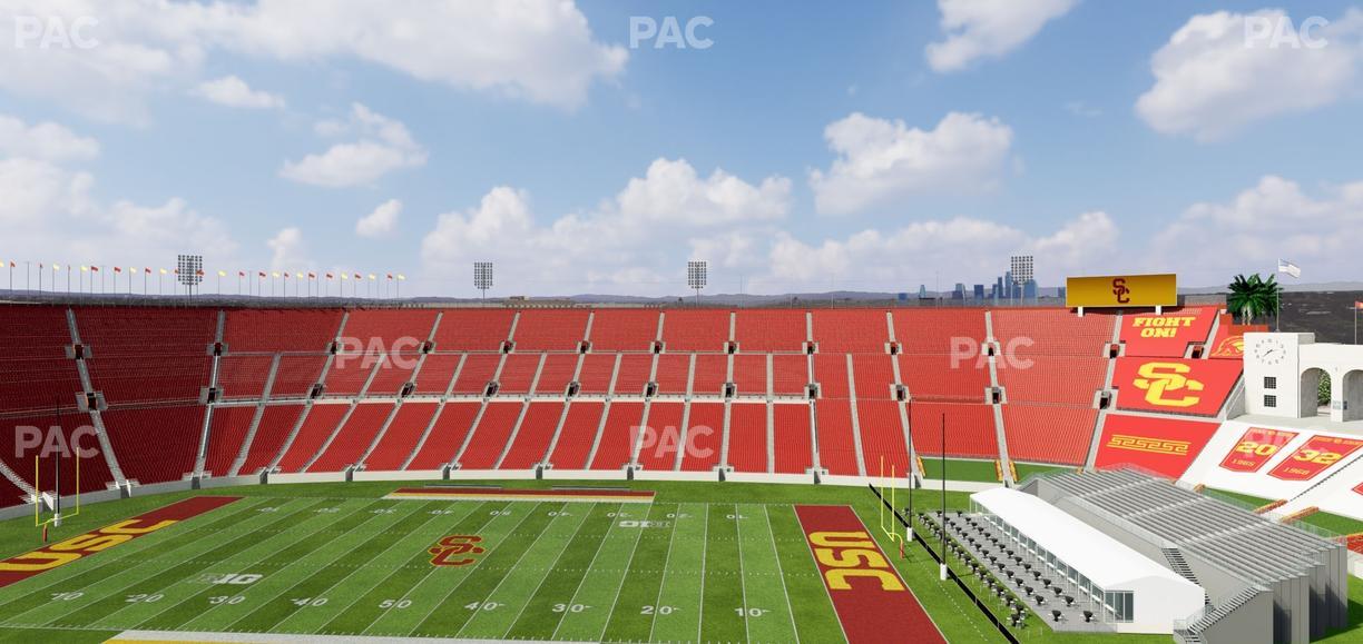 Los Angeles Memorial Coliseum - Section Club 403 Seat View