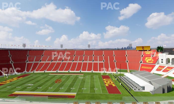 Los Angeles Memorial Coliseum - Section Club 403 Seat View