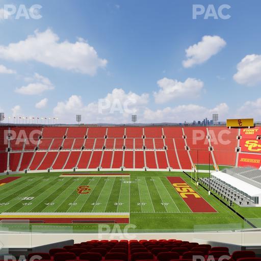 Los Angeles Memorial Coliseum - Section Club 404 Seat View