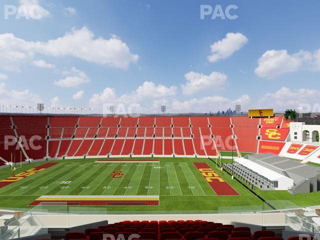 Los Angeles Memorial Coliseum - Section Club 404 Seat View
