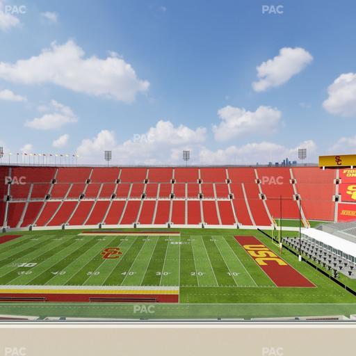 Los Angeles Memorial Coliseum - Section Club 404 Seat View