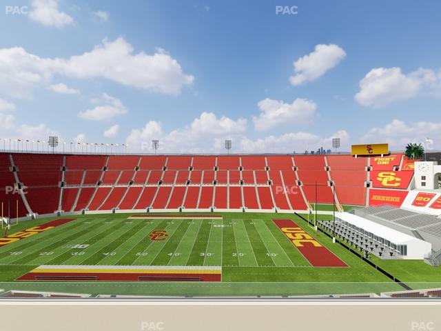 Los Angeles Memorial Coliseum - Section Club 404 Seat View