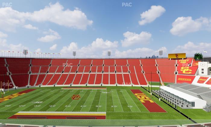 Los Angeles Memorial Coliseum - Section Club 404 Seat View