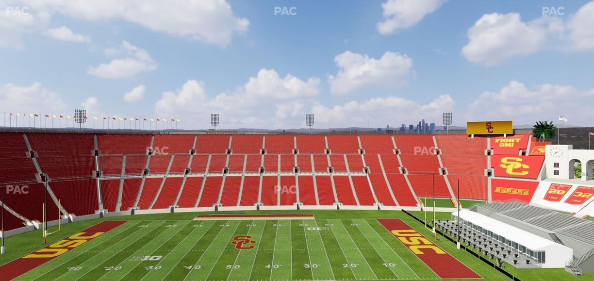 Los Angeles Memorial Coliseum - Section Club 405 Seat View