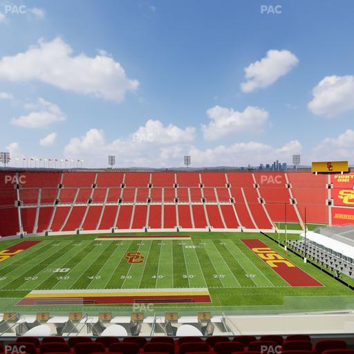Los Angeles Memorial Coliseum - Section Club 405 Seat View