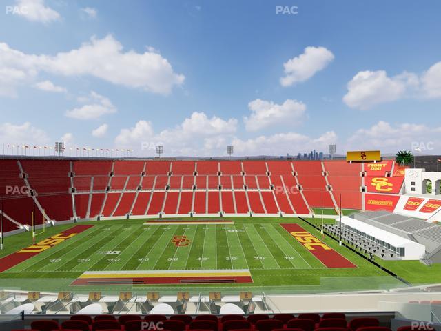 Los Angeles Memorial Coliseum - Section Club 405 Seat View