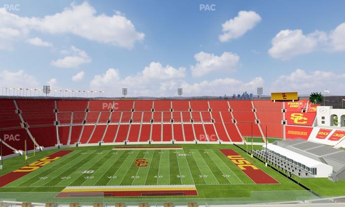 Los Angeles Memorial Coliseum - Section Club 405 Seat View