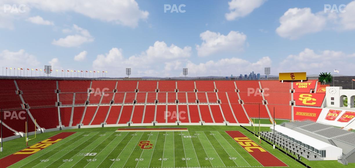 Los Angeles Memorial Coliseum - Section Club 405 Seat View