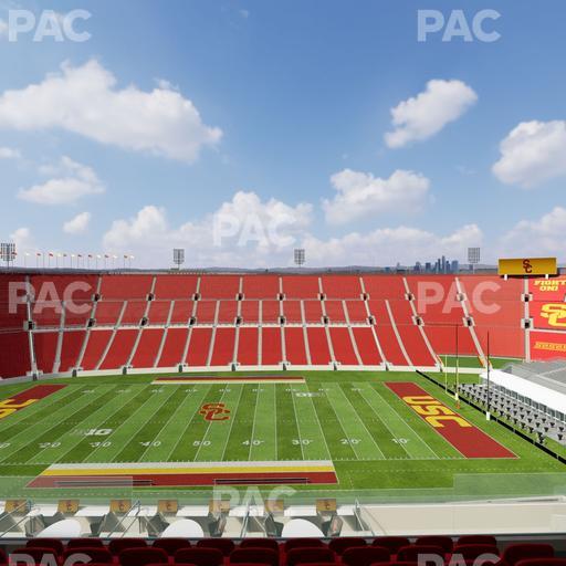 Los Angeles Memorial Coliseum - Section Club 405 Seat View