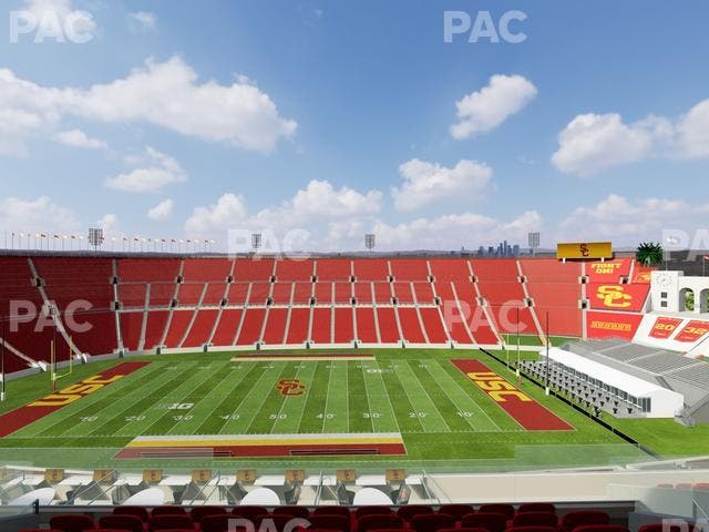 Los Angeles Memorial Coliseum - Section Club 405 Seat View
