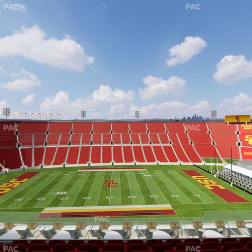 Los Angeles Memorial Coliseum - Section Club 406 Seat View