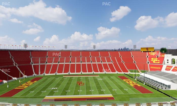 Los Angeles Memorial Coliseum - Section Club 406 Seat View