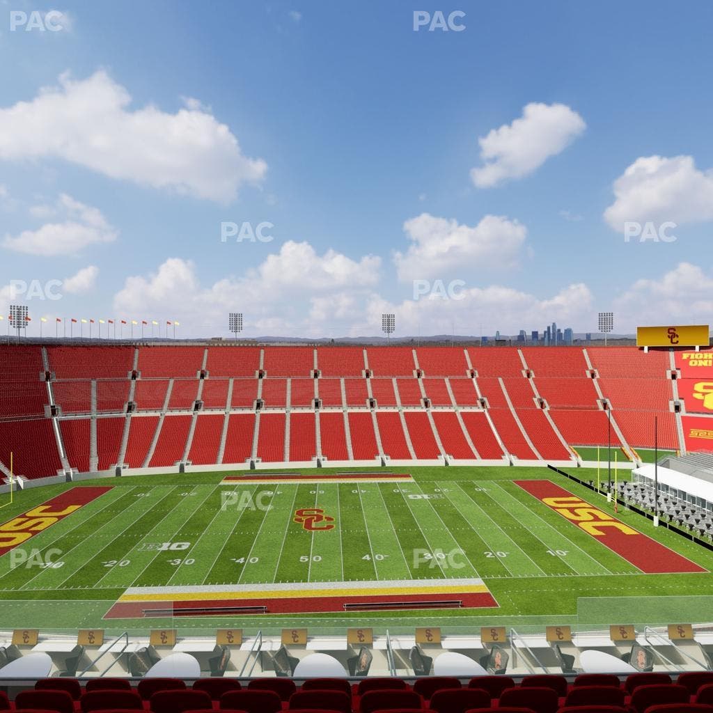 Los Angeles Memorial Coliseum - Section Club 406 Seat View
