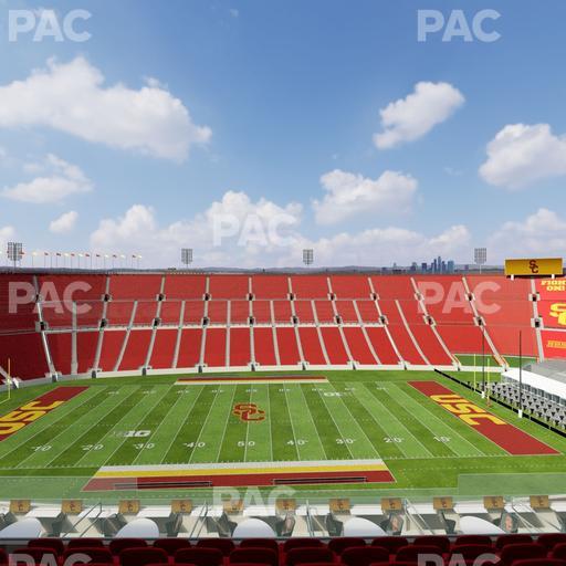 Los Angeles Memorial Coliseum - Section Club 406 Seat View