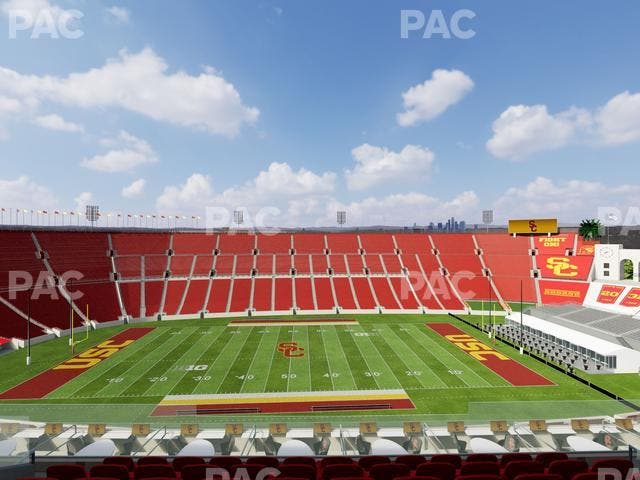Los Angeles Memorial Coliseum - Section Club 406 Seat View