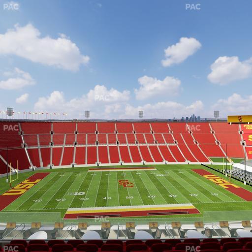Los Angeles Memorial Coliseum - Section Club 407 Seat View
