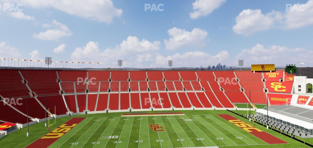 Los Angeles Memorial Coliseum - Section Club 407 Seat View