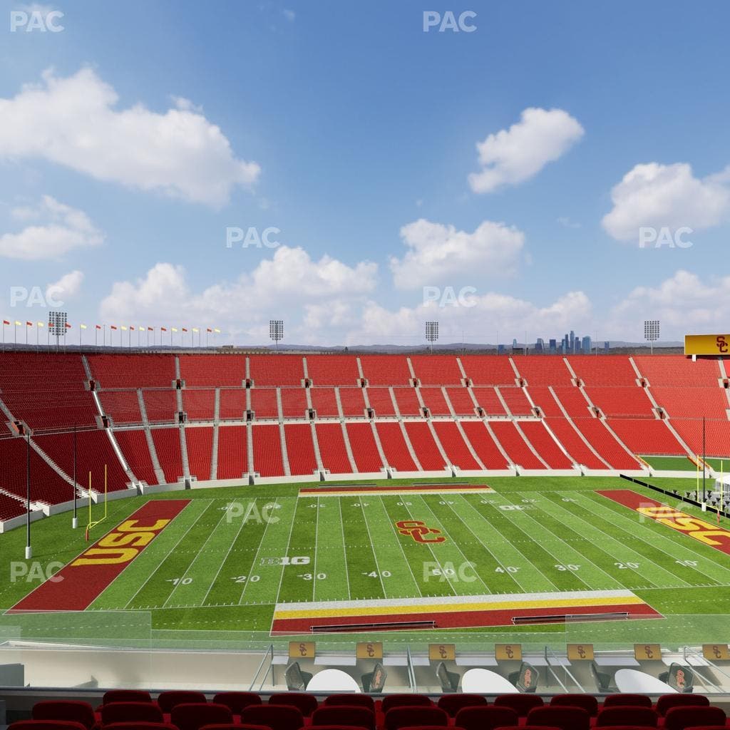 Los Angeles Memorial Coliseum - Section Club 408 Seat View