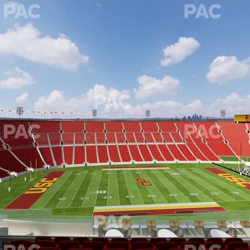 Los Angeles Memorial Coliseum - Section Club 408 Seat View