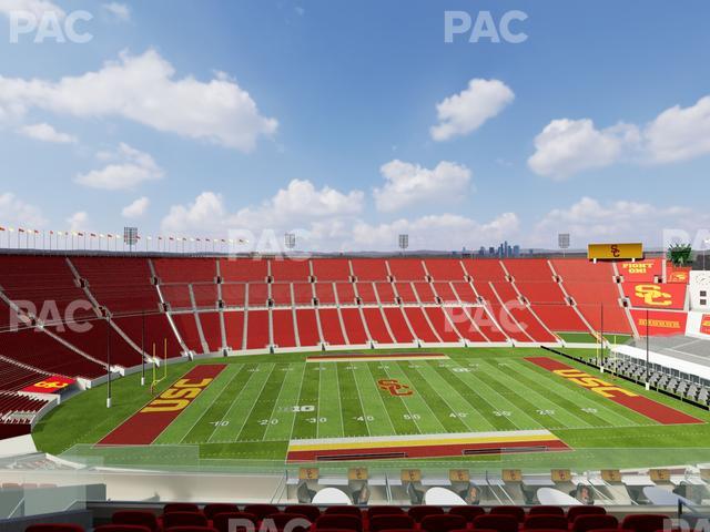 Los Angeles Memorial Coliseum - Section Club 408 Seat View