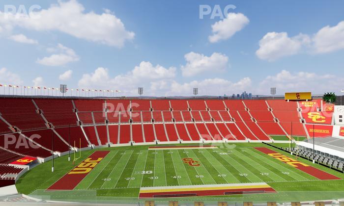 Los Angeles Memorial Coliseum - Section Club 408 Seat View