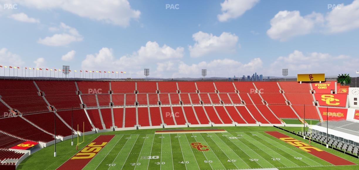 Los Angeles Memorial Coliseum - Section Club 408 Seat View