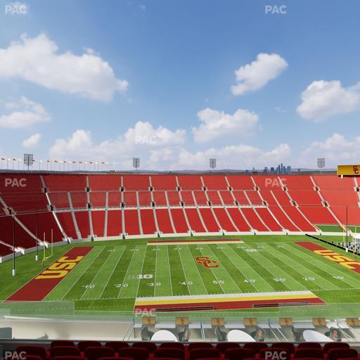Los Angeles Memorial Coliseum - Section Club 408 Seat View