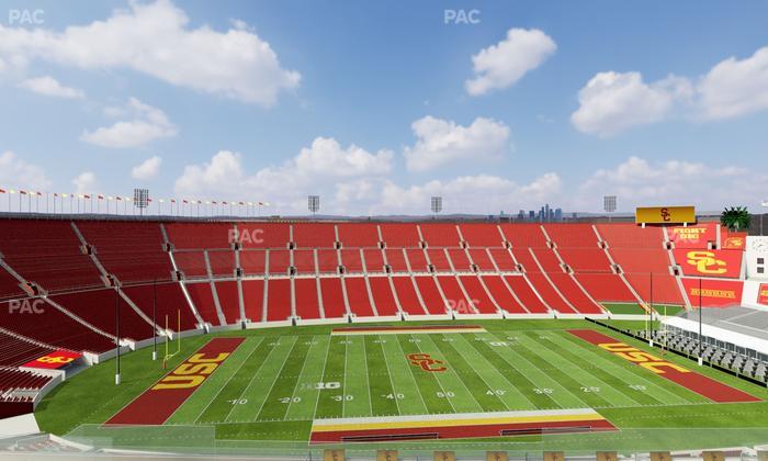 Los Angeles Memorial Coliseum - Section Club 408 Seat View