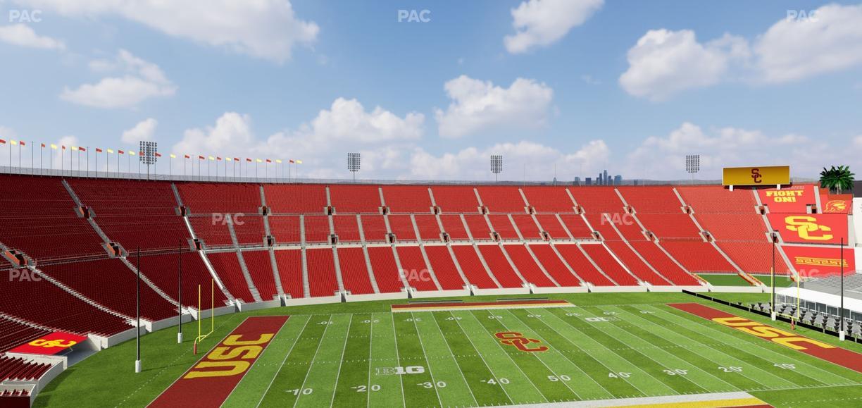 Los Angeles Memorial Coliseum - Section Club 409 Seat View