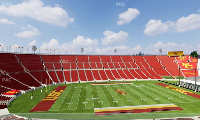 Los Angeles Memorial Coliseum - Section Club 409 Seat View