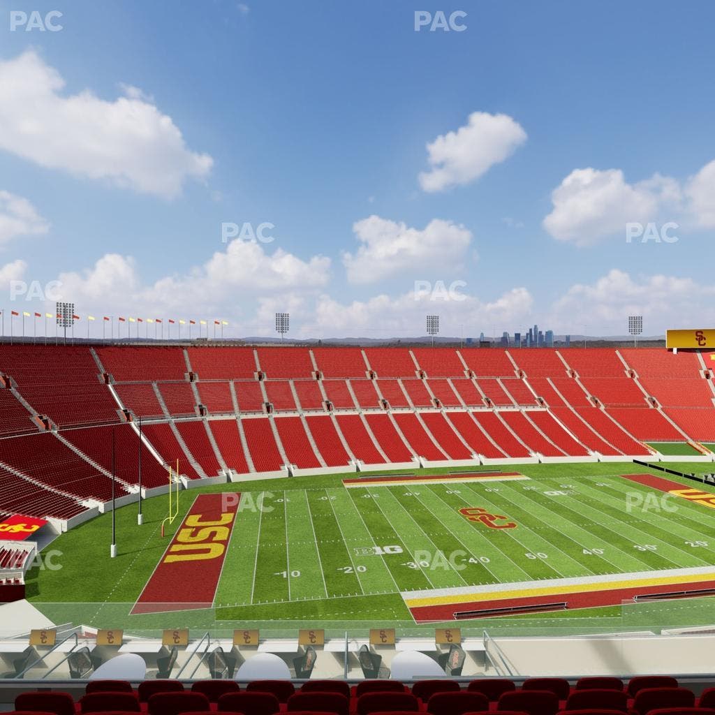 Los Angeles Memorial Coliseum - Section Club 410 Seat View