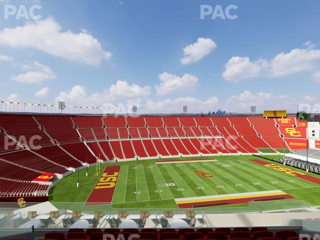Los Angeles Memorial Coliseum - Section Club 410 Seat View