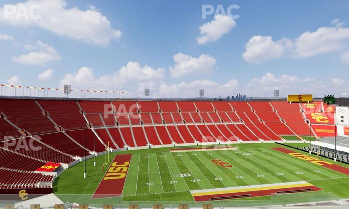 Los Angeles Memorial Coliseum - Section Club 410 Seat View