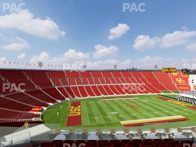 Los Angeles Memorial Coliseum - Section Club 411 Seat View