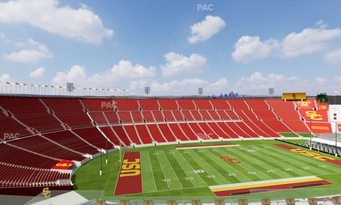 Los Angeles Memorial Coliseum - Section Club 411 Seat View