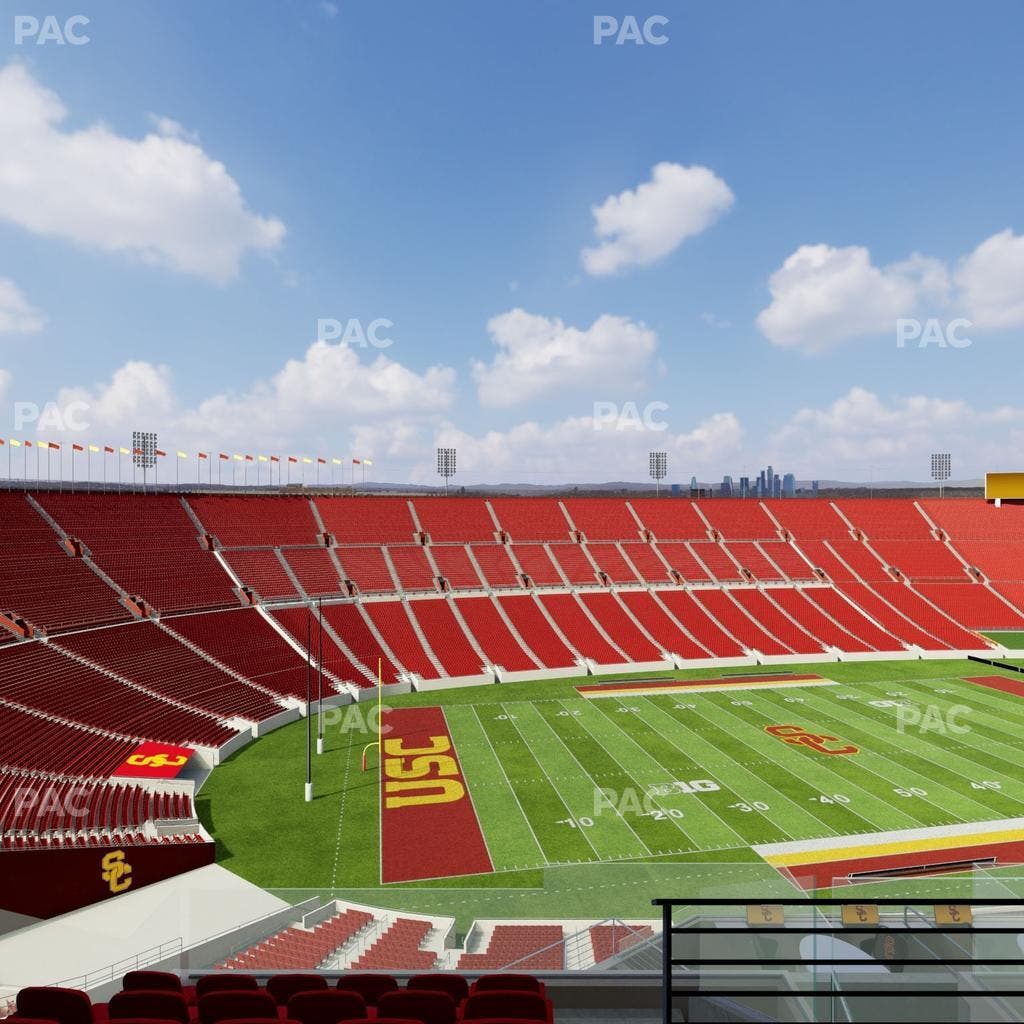 Los Angeles Memorial Coliseum - Section Club 412 Seat View