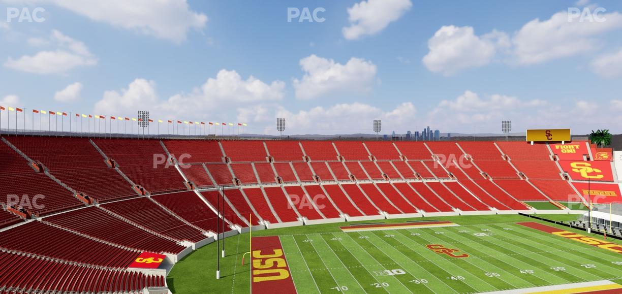 Los Angeles Memorial Coliseum - Section Club 412 Seat View