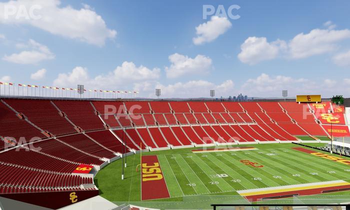 Los Angeles Memorial Coliseum - Section Club 412 Seat View