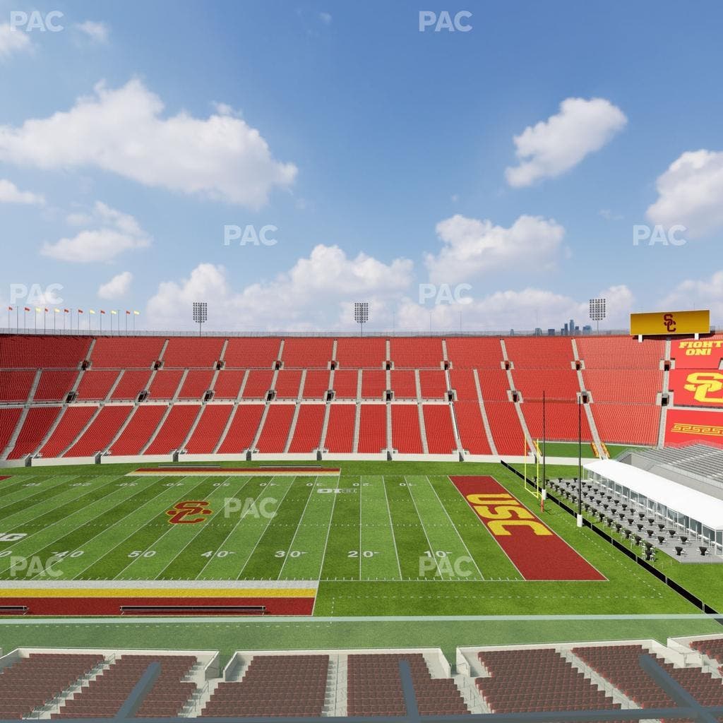 Los Angeles Memorial Coliseum - Section Club Wc 403 Seat View