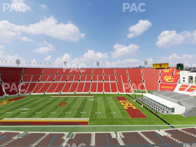 Los Angeles Memorial Coliseum - Section Club Wc 403 Seat View