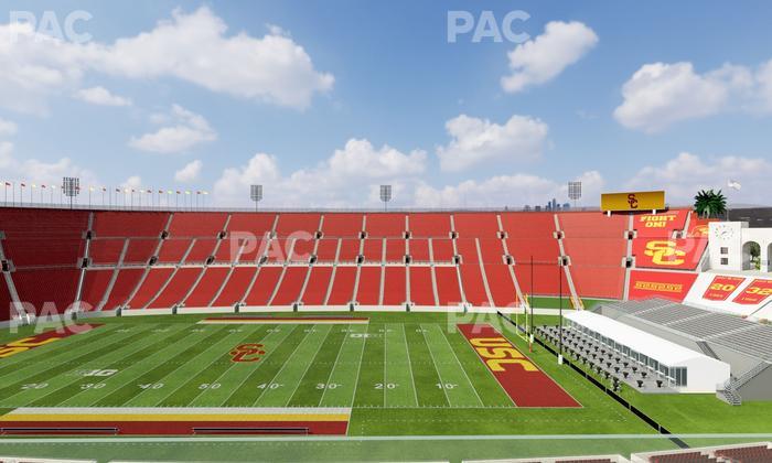 Los Angeles Memorial Coliseum - Section Club Wc 403 Seat View