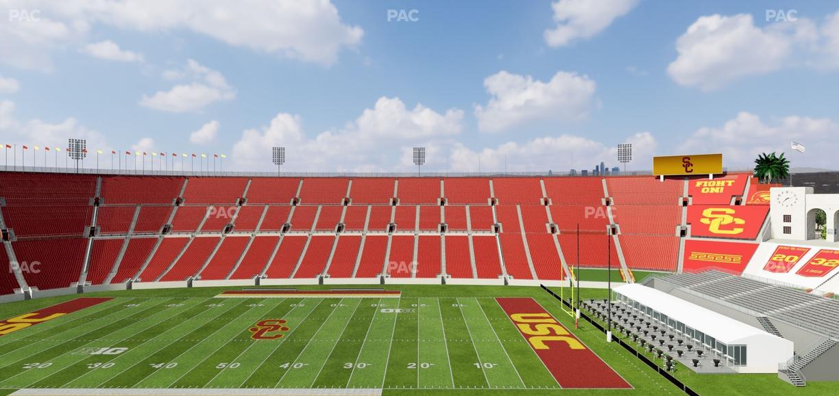 Los Angeles Memorial Coliseum - Section Club Wc 403 Seat View