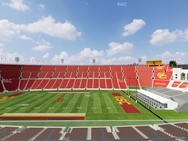 Los Angeles Memorial Coliseum - Section Club Wc 403 Seat View